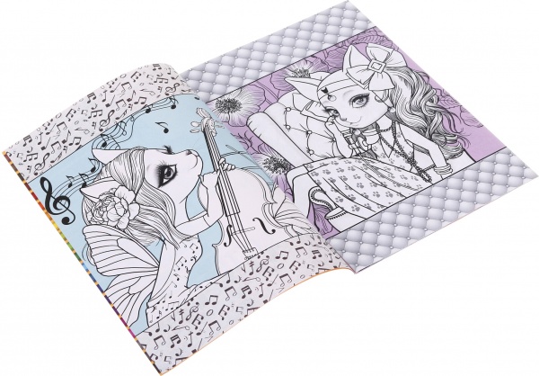 Раскраска Art studio of happiness 148х210 мм А4 в ассортименте