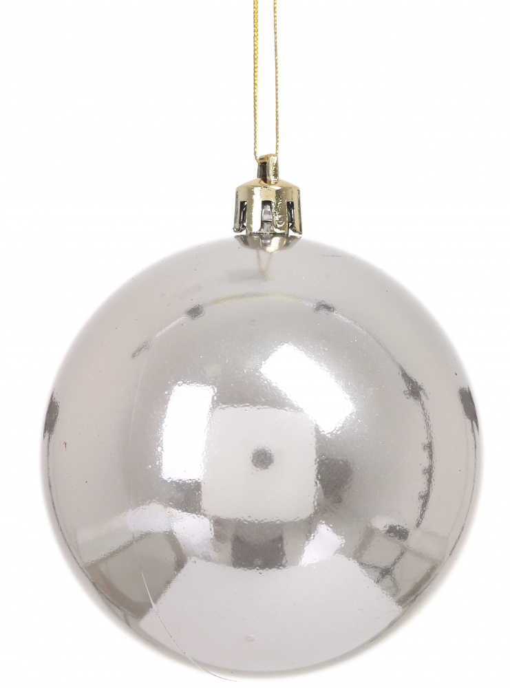 Набор елочных шаров Элеганс розовый с серебряным d 80 мм 35 шт./уп.