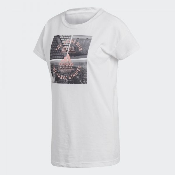 Футболка Adidas ATHLETIC VIBE W CV4579 XS білий