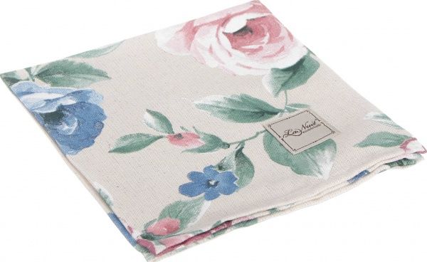 Серветка La Nuit Шарлота Троянди 40x40 см бежевий 