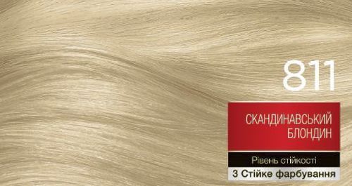 Крем-фарба для волосся Brillance Brillance №811 скандинавський блондин 142,5 мл