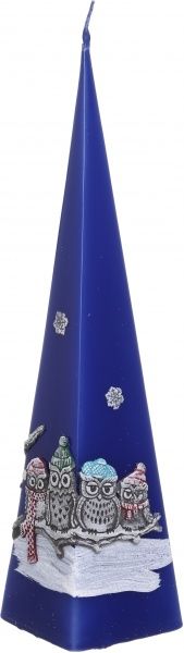 Свеча пирамида Совы 33 см