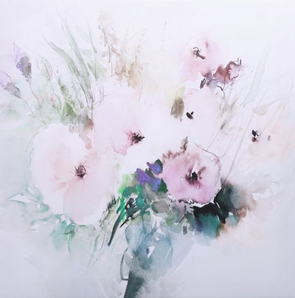 Картина Розы 65x65 см Styler GL-12527 