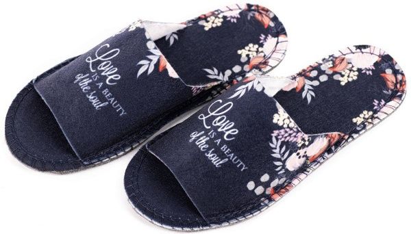 Тапки домашние Twins Love р. 36/37 синий 4410 