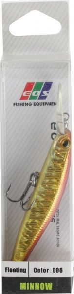 Воблер EOS Floating 10 г 70 мм золотой