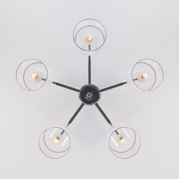 Люстра потолочная Strotskis Fargo 60108/5 5x40 Вт E14 хром 