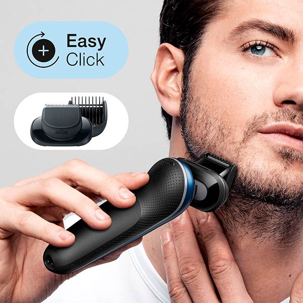 Электробритва Braun Series 6 60-B1500s BLUE / BLACK 