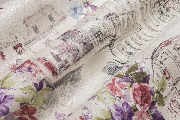 Шпалери вінілові на флізеліновій основі MEGAPOLIS 9144-12 1,06x10,05 м 