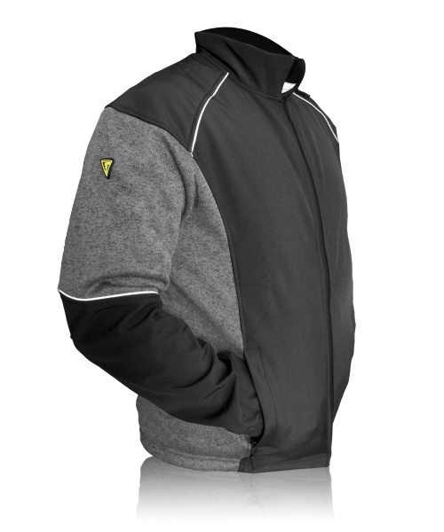 Куртка TORNADO Софтшелл р. M 48 рост 3-4 34123-11-1-48-3 черный с серым