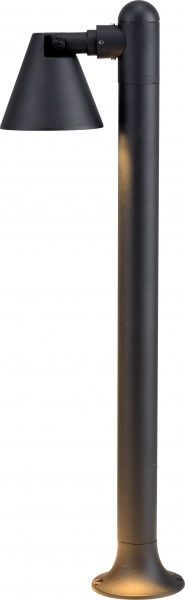 Светильник уличный декоративный Expert Montreal GU10 35 Вт IP44 черный ELNX-378-H600-Pl 