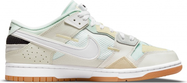 Кроссовки Nike Dunk Scrap DB0500-100 р.US 8,5 разноцветный
