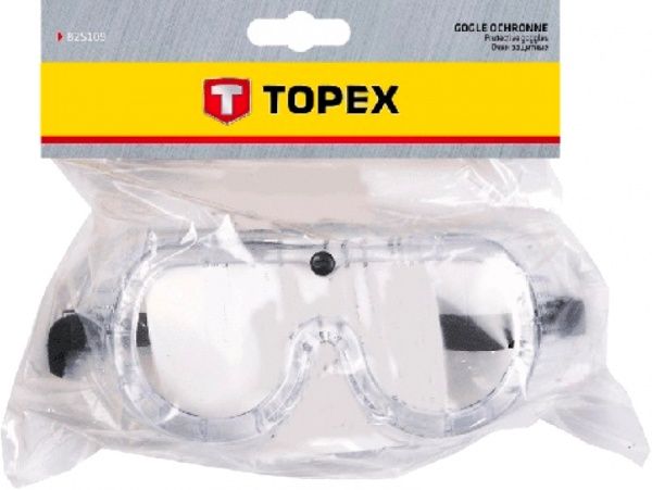 Очки защитные Topex прозрачные 82S109