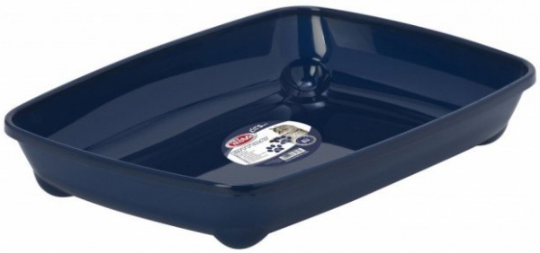 Туалет PetNova відкритий 37 см синій P-KITTYTRAY-SMALL-BL