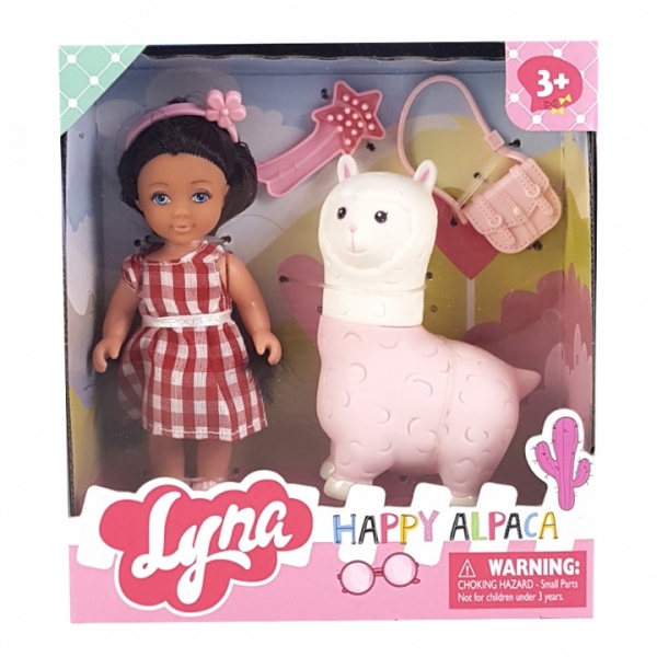 Ігровий набір Shantou Лялька Шеріл і альпака 4616