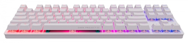 Клавіатура ігрова Dark Project KD87A Mech. g3ms Sapphire ENG/UA (DPO-KD-87A-100300-GMT) white 