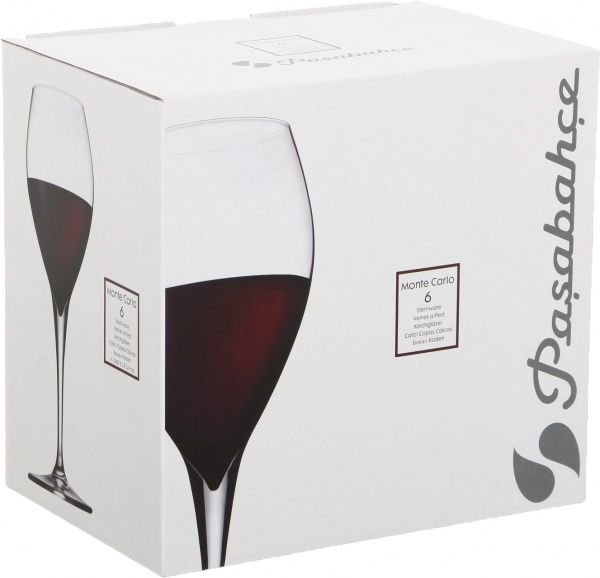 Набор бокалов для вина Monte Carlo 260 мл 6 шт. 440090B Pasabahce