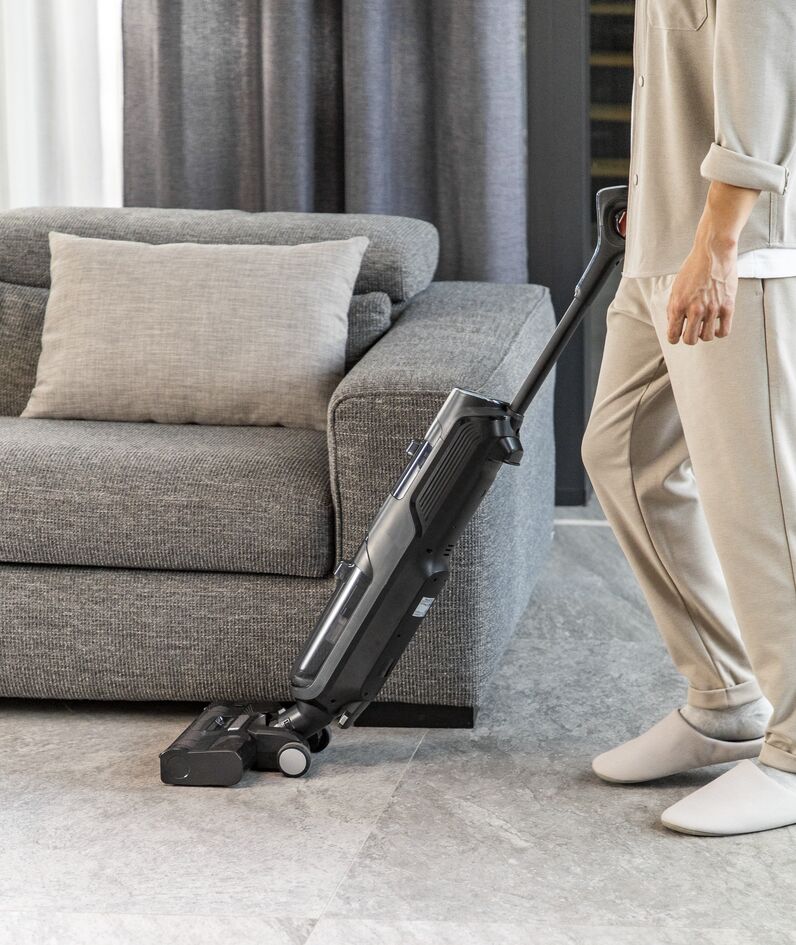 Пылесос моющий Rowenta X-CLEAN 4 GZ5037WO grey