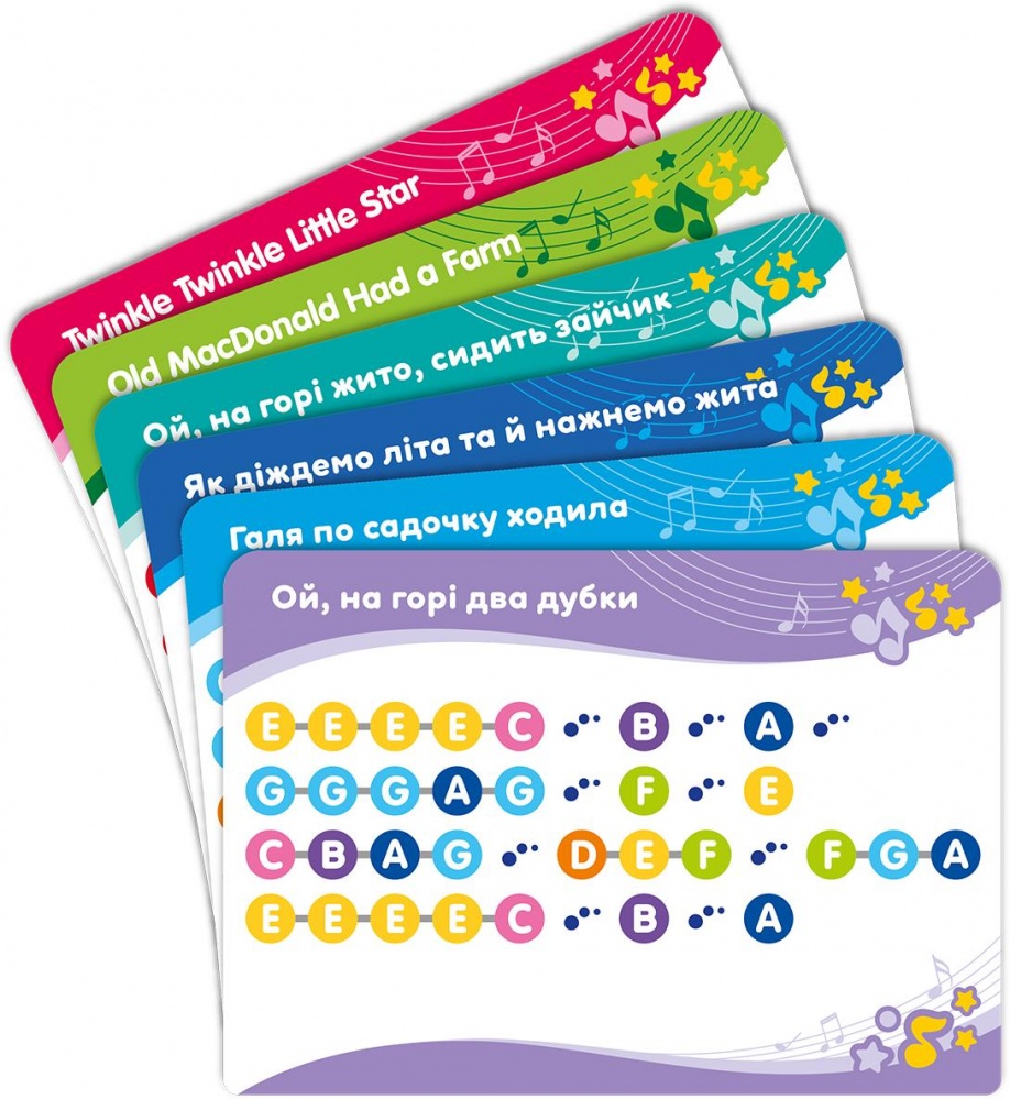 Піаніно Kiddi Smart Піаніно Кольорові нотки (світло) 4514T-KS