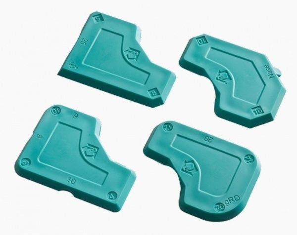 Набір шпателів SOUDAL для герметика 4 шт з футляром