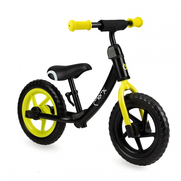 Біговел MoMi Ross black/lemon ROBI00001