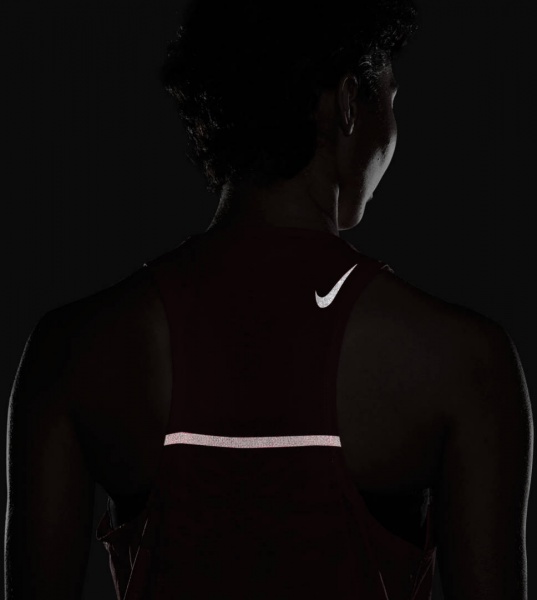 Майка Nike W NK DFADV RUN DVN ENG TANK DM7558-648 р.M помаранчевий