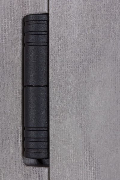 Дверь входная Булат К-8 (квадро) 540/249 wavestone grey / белый супермат 2050x850 мм левая