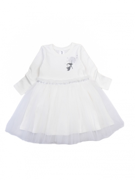 Сукня Luna Kids з фатіном р.122 молочний 