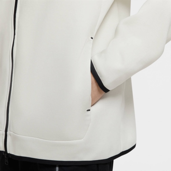 Джемпер Nike M NSW TCH FLC HOODIE FZ WR CU4489-072 р. XL бежевий