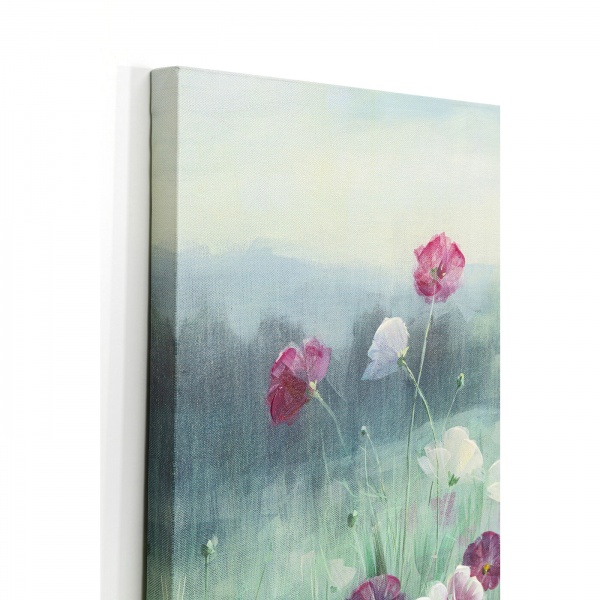 Картина на холсте Пастельные цветы 120x120 см KARE Design 53836 