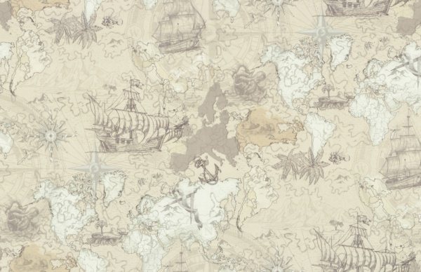 Шпалери вінілові гарячого тиснення Vinil Одісея декор ЭШТ 4-1539 1,06x10,05 м 