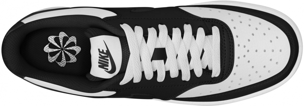 Кросівки жіночі демісезонні Nike Court Vision Low Next Nature DH3158-003 р.40,5 білі із чорним