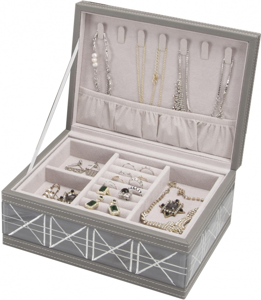 Скриня Graphite 25.5х18.5х10 см сіра Inari