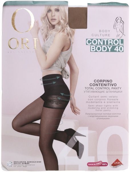 Колготки женские ORI Control Body 40 Den Neutro р. 2 нейтральный 1 пар 