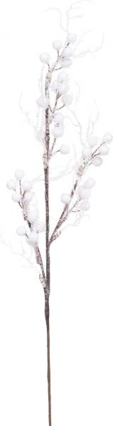 Декорация новогодняя Ветка с ягодами и усиками 80см EPI-EYK9-1129 