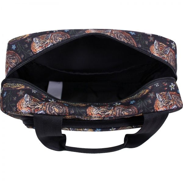 Косметичка Bagland Лисицы 6 л черный суб.860 (719664) 