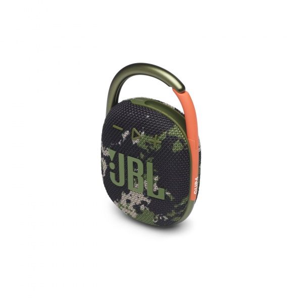 Портативная колонка JBL® Clip 4 1.1 green camo (JBLCLIP4SQUAD)