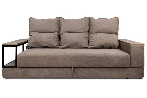 Диван прямой EP-GRT Line коричневый 2530x1100x870 мм