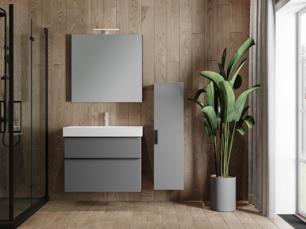 Зеркало настенное ЮВЕНТА Manhattan - 85 черный 