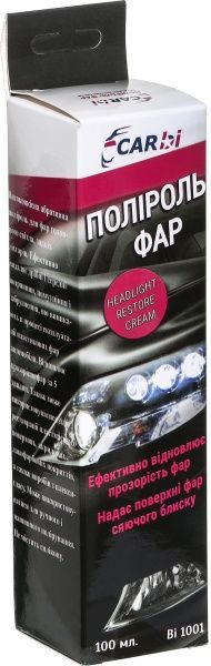 Поліроль CarBI для фар BI1001 100 мл