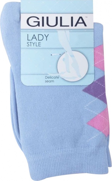 Носки женские Giulia WS3C/Sl-010 -(LSL COMFORT-02 ) р.39-40 голубой