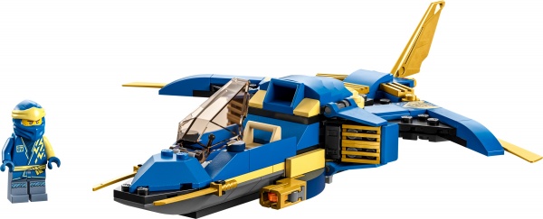 Конструктор LEGO NINJAGO Реактивний літак Джея EVO 71784