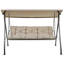 Качели с навесом Patio Sevilla бежевый 