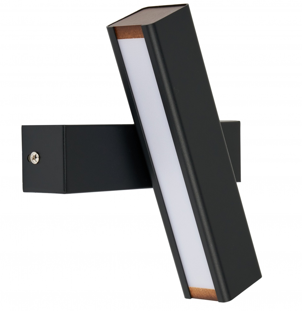 Бра Berger 1x5 Вт без цоколя чорний 1052-WL-5 Black