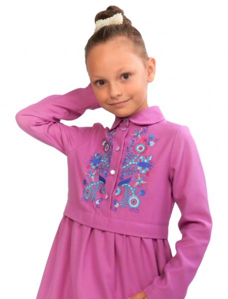 Платье Эдельвика 134 розовый 108-19/00 