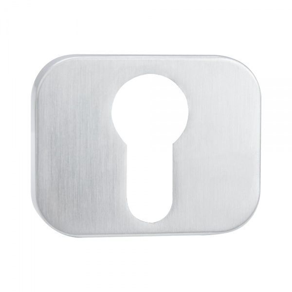 Накладка к замку MVM Накладка на замок под цилиндр Е16 в цвете МС матовый хром PZ матовый хром