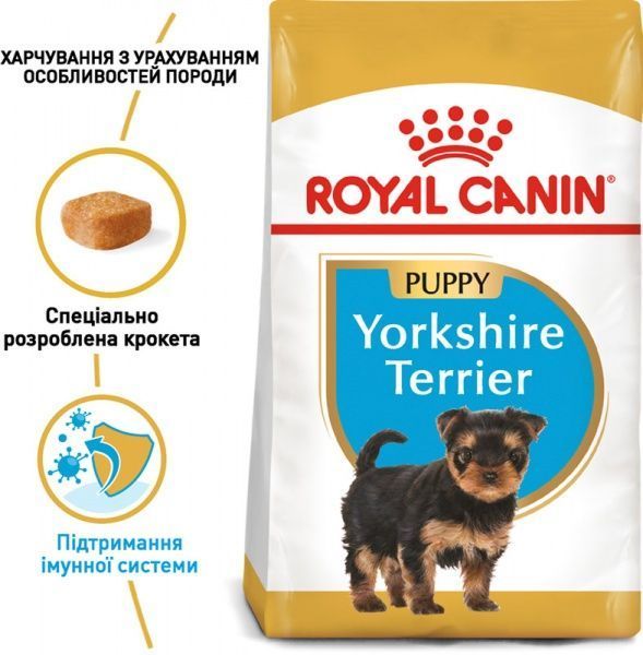 Корм Royal Canin для щенков YORKSHIRE TERRIER PUPPY 1,5 кг