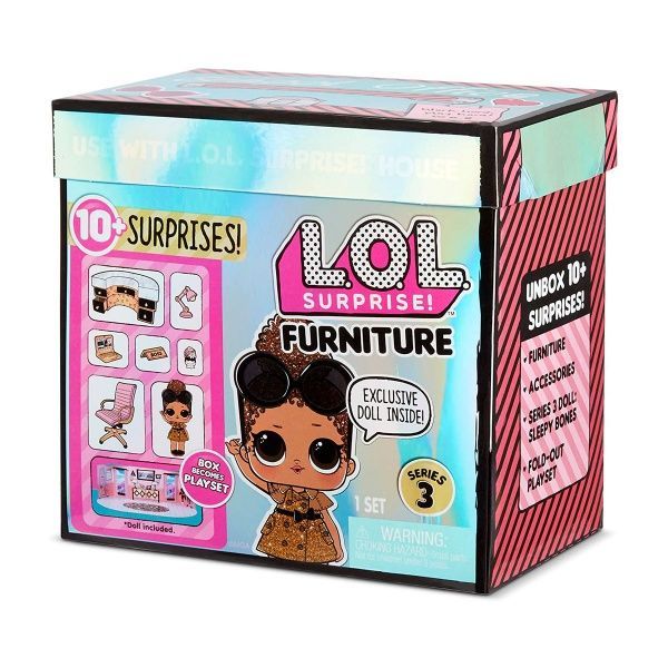 Набор с куклой L.O.L. Surprise! серии Furniture S2 Кабинет леди-босс
