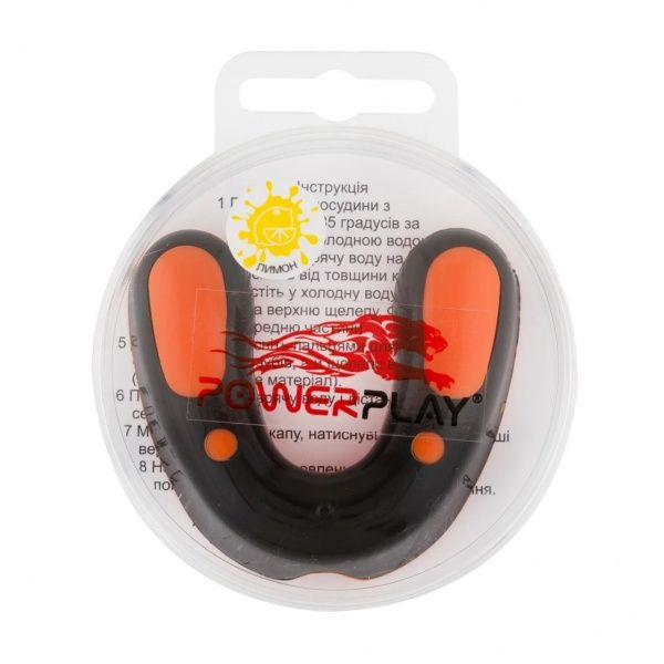 Капа PowerPlay PP_3315_SR_BLACK/OR/LEMON р. універсальний 