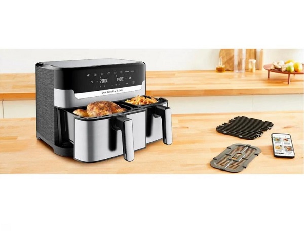 Мультипечь Tefal Dual Easy Fry & Grill Air Fryer EY905D10