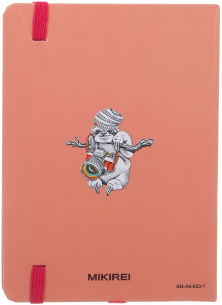 Книга для записей Ленивец-фотограф А6 96 листов